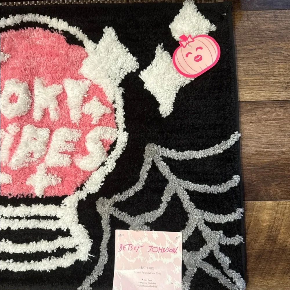 Betsey Johnson Spooky Vibes Bath Rug